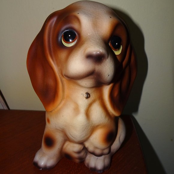 Vintage Ceramic Brinn's Beagle Dog Figurine mcm kitsch collectable 1960's - Picture 8 of 15